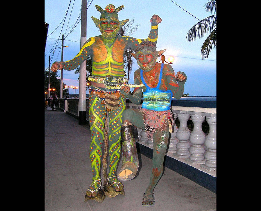 Yacumana and Chullachaqui are two demons of the local legends